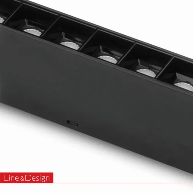 Dark Light Modules (چراغ مگنتی خطی موضعی ثابت) — مشکی