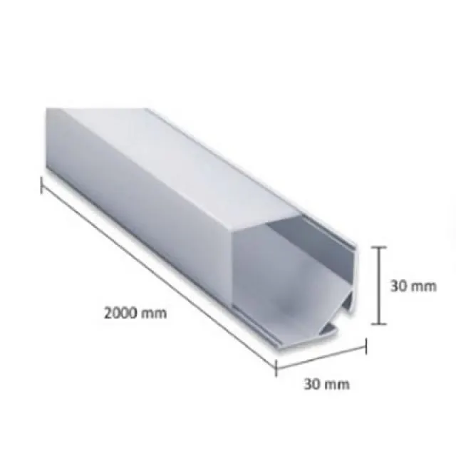 خطی آویز SPL-LINE LIGHT-3030 — نقره‌ای