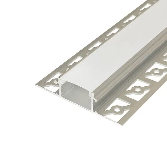 SPL-LINE LIGHT-2114TL (چراغ خطی توکار) — نقره‌ای