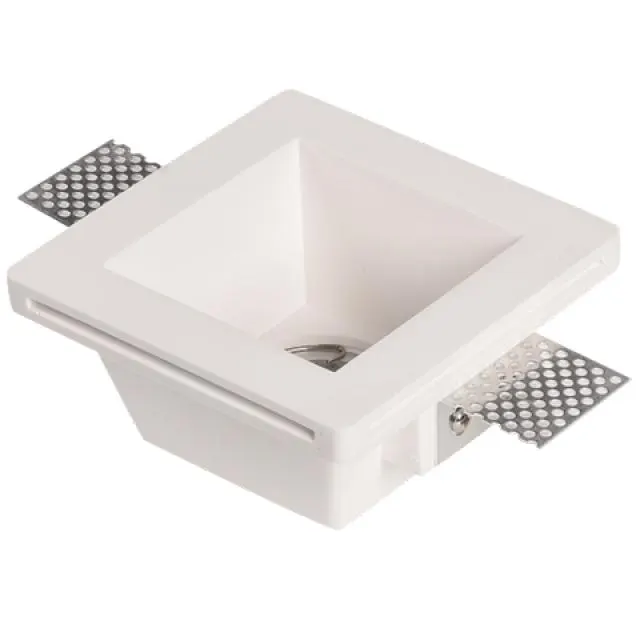 SPL-11004 (گچی توکار مربعی تک شعله) — سفید