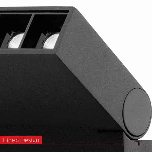 Tilt Dark Light Modules (چراغ موضعی متحرک خطی مگنتی) — مشکی