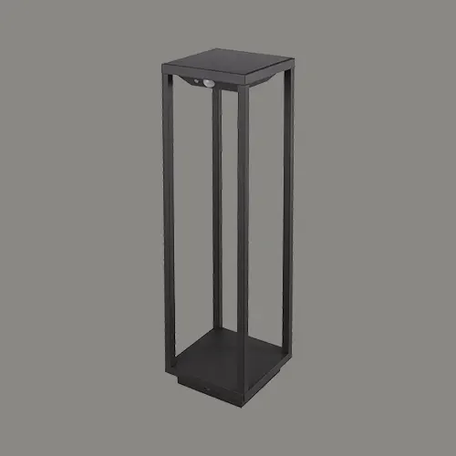 چراغ چمنی روکار H147 — خاکستری