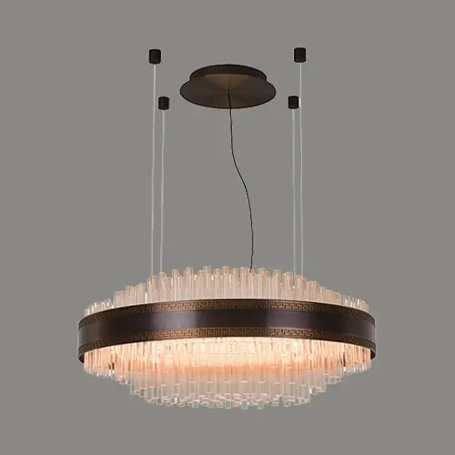 چراغ آویز روکار C180 — مشکی
