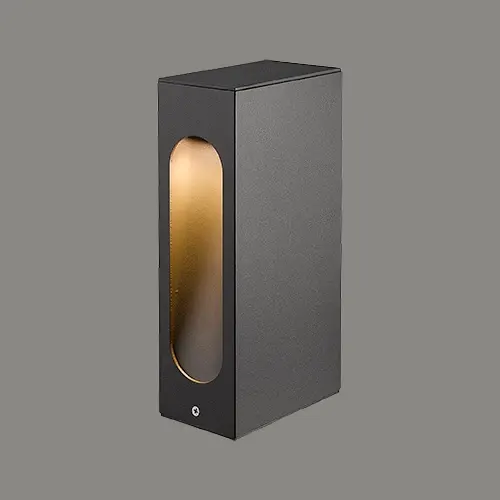 چراغ چمنی نیزهای H174 short bollard/garden light — خاکستری