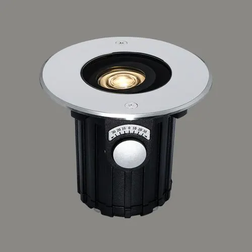 XB2DFR0158 — چراغ دفنی (recessed/in-ground outdoor light, 5.4W) — مشکی LED