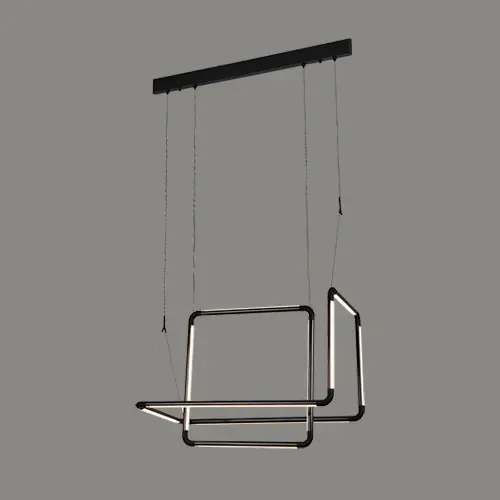 چراغ آویز C242 — مشکی