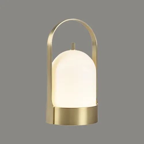 چراغ رومیزی C251/GOLD — سفید، طلایی