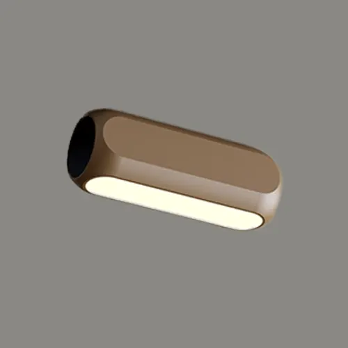 چراغ روکار LC167 — نقره‌ای