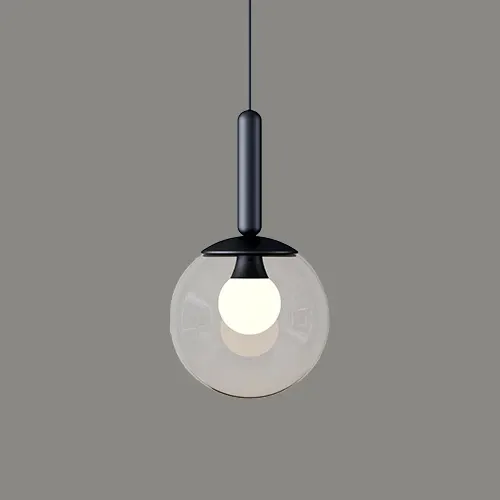 چراغ آویز LC173 — مشکی
