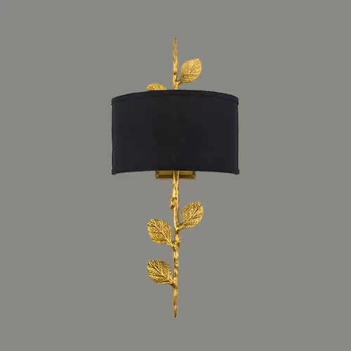 دیواری روکار N2001 classic wall light with E14 candle base — برنجی