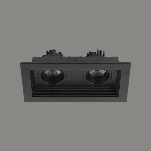 سقفی توکار N1023-COB (BLK/WHT) — سفید، مشکی