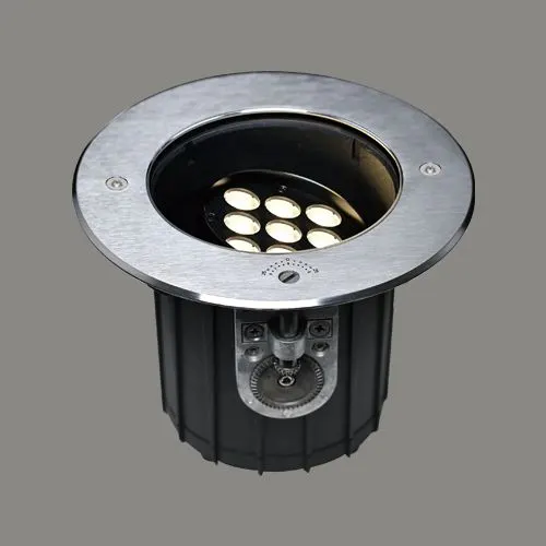 XB2DHR0956 (SKU listed as XB2DGR0956) — چراغ دفنی (in-ground/recessed light, 13.2W) — مشکی