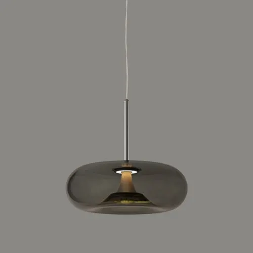 LC211 — pendant light (چراغ آویز, 20W) — خاکستری، مشکی