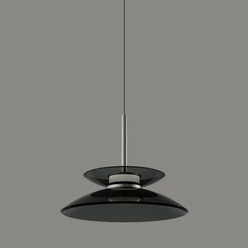 LC204 / LC205 — pendant light (چراغ آویز, 12W) — مات، برنزی، خاکستری