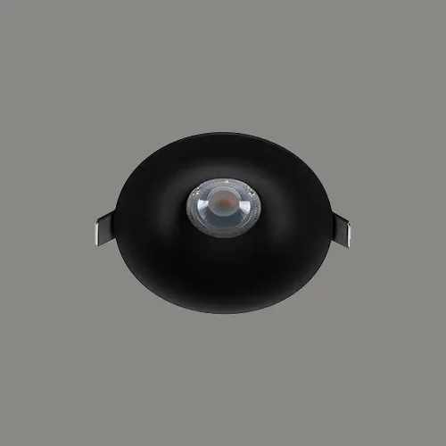 چراغ توکار AG105-BLK — سفید، مشکی