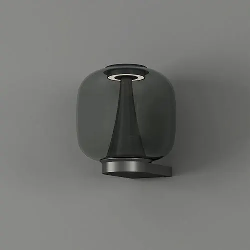 LC216 — wall light (چراغ دیواری, 12W) — شیشه، نیکل