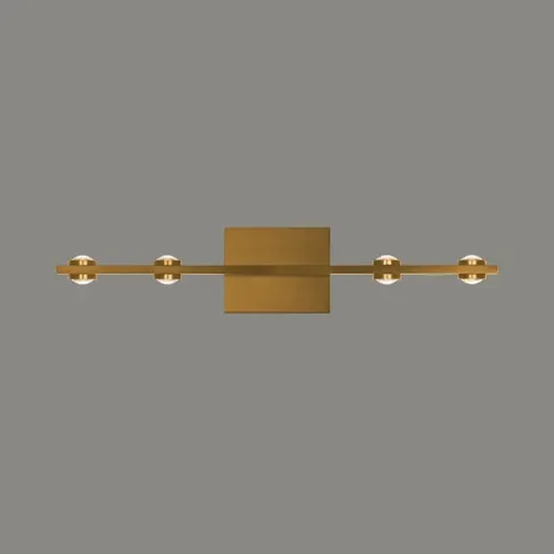 دیواری روکار C218-1 — طلایی، مشکی