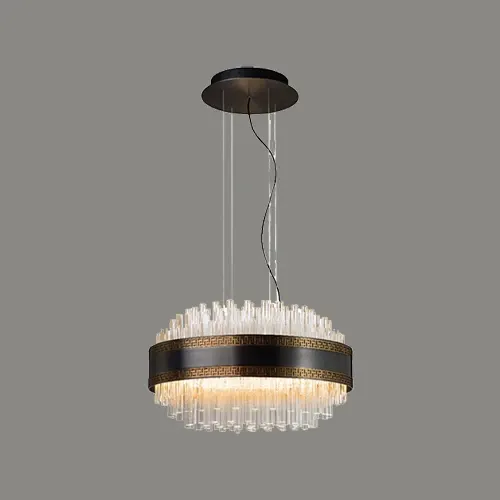 چراغ آویز روکار C178 — مشکی