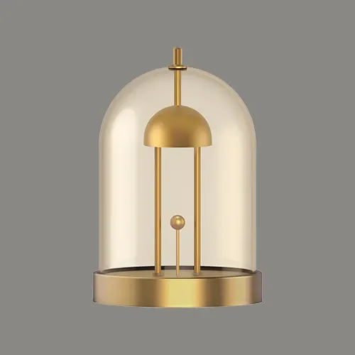 چراغ رومیزی C249 (GOLD) – C250 (BLK) — طلایی، مشکی