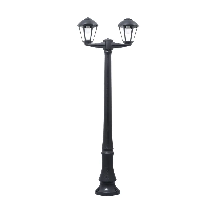 چراغ محوطه پایهدار Dino Nardo Giampy 2L — مشکی