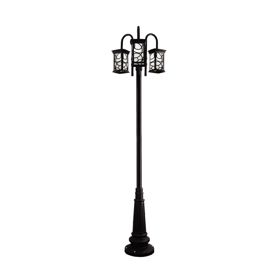 چراغ محوطه SH-1723 — مشکی، سفید