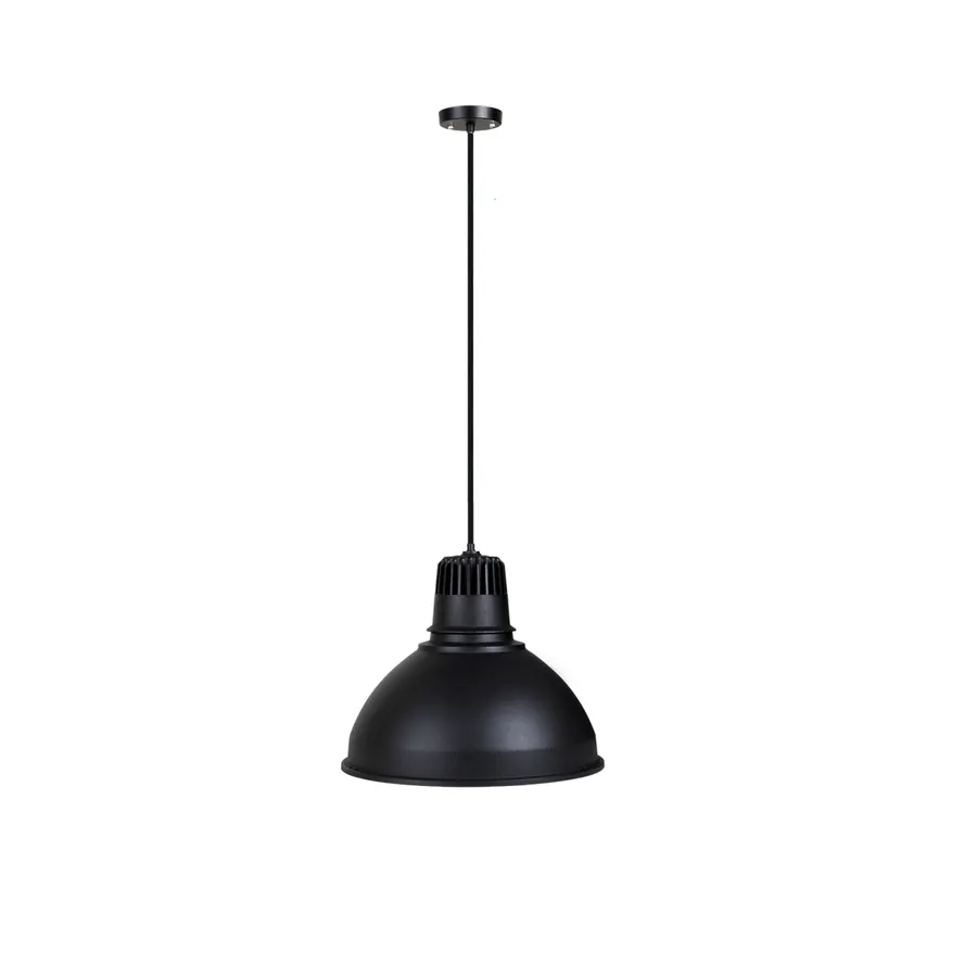 چراغ آویز SH-6157-16B — مشکی، نقره‌ای