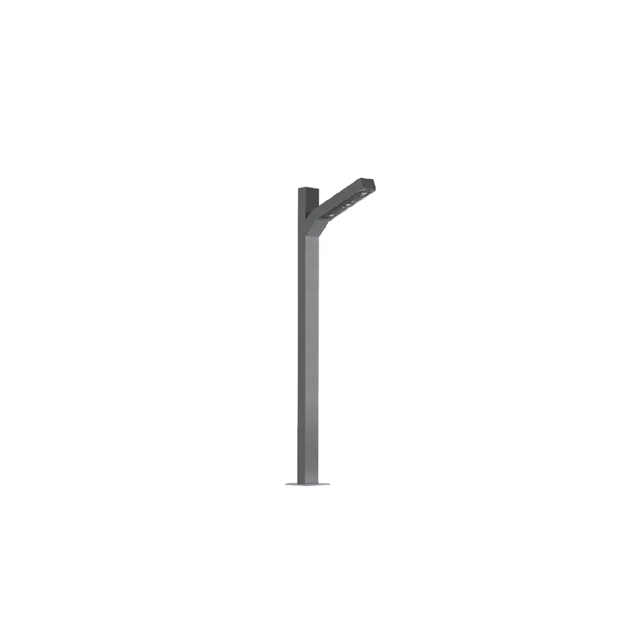 چراغ محوطه پایهدار SH-S611 (Garden Lights) — خاکستری