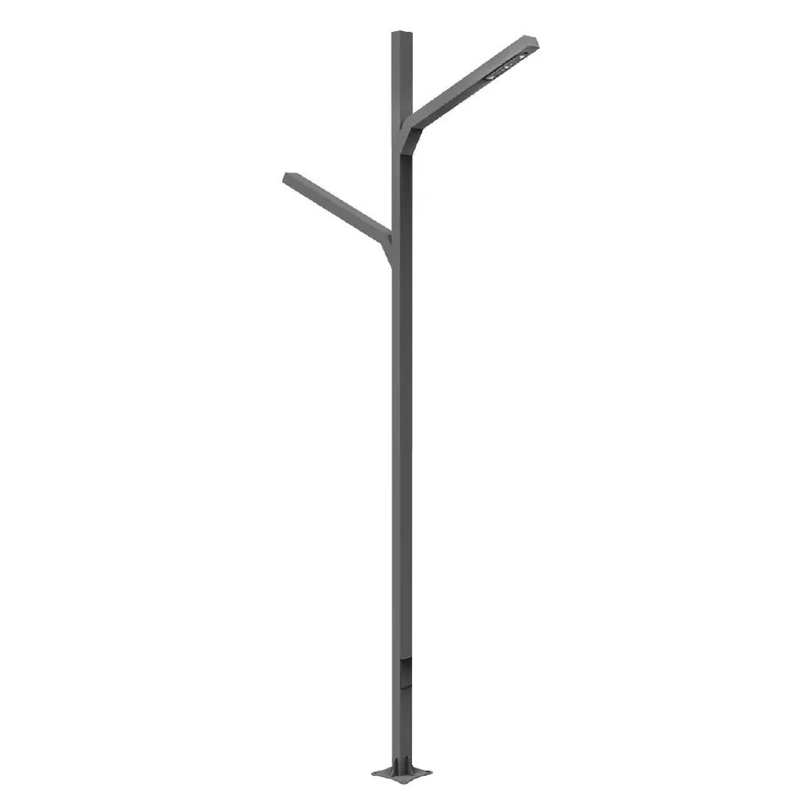 چراغ محوطه SH-S662 — مشکی، خاکستری، سفید