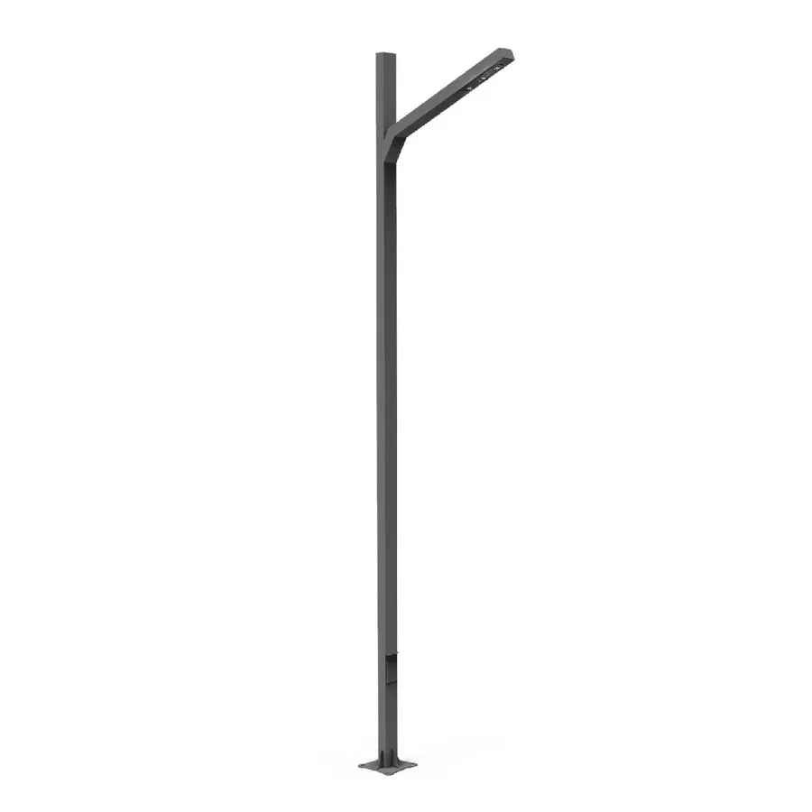 چراغ محوطه SH-S641 — مشکی، خاکستری، سفید