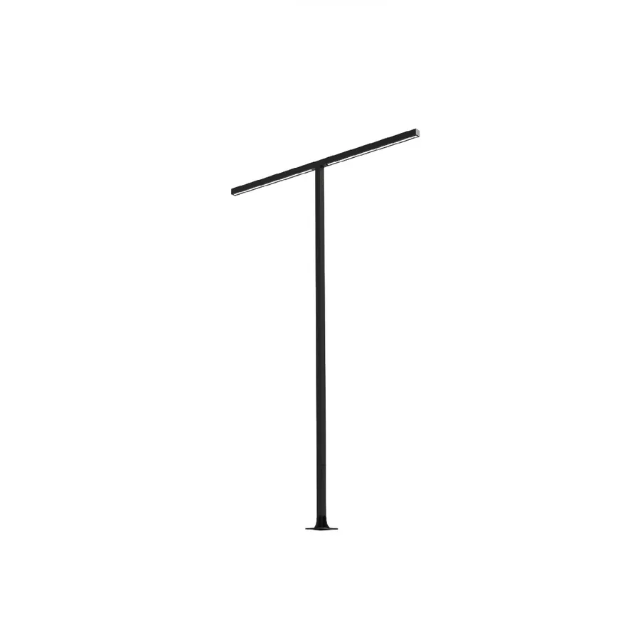 SH-S732 (پایه چراغ حیاطی و پارکی) — سفید، مشکی، خاکستری
