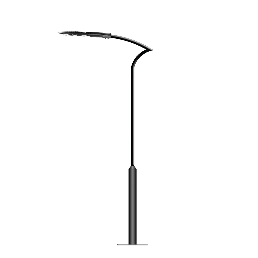 چراغ خیابانی پایهدار SH-ST7161 — خاکستری، مشکی، سفید
