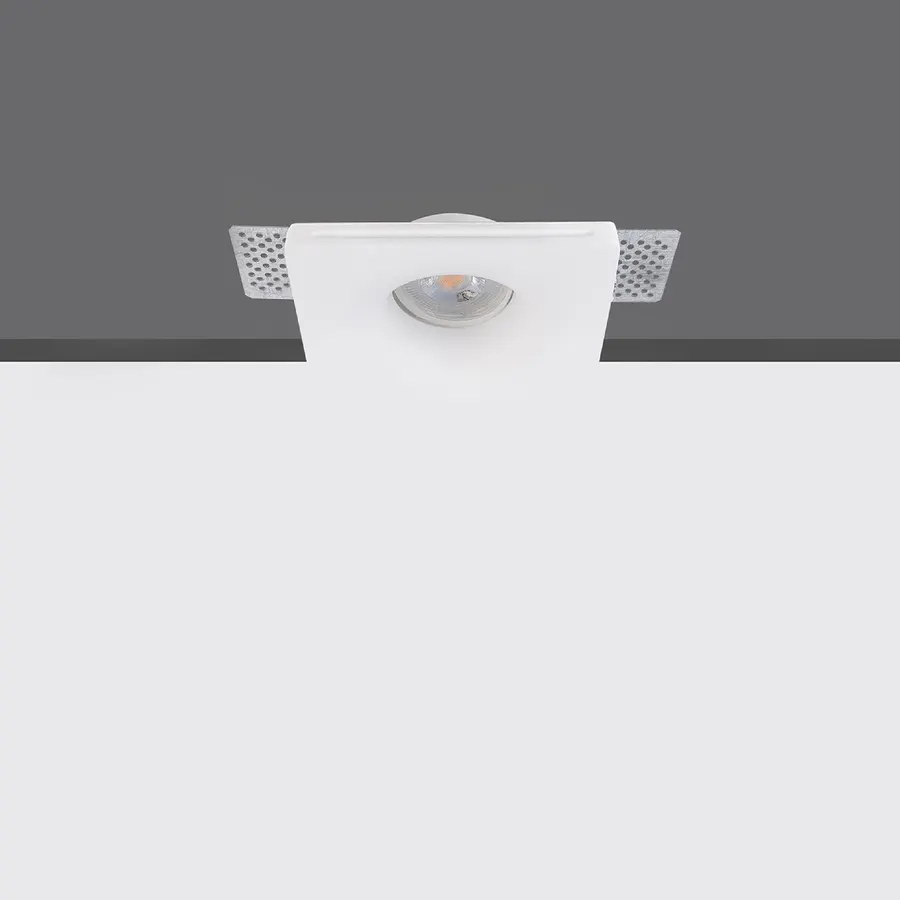 قاب گچی توکار SH-4401 (Plaster Ceiling Light) — سفید