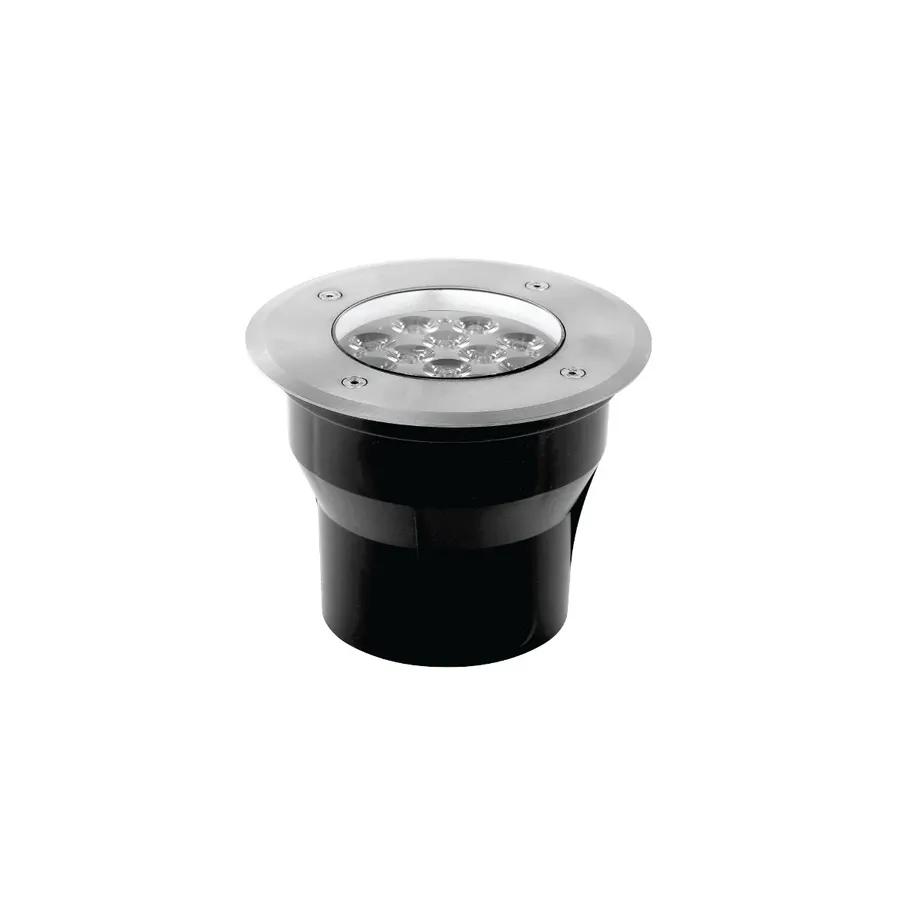 چراغ دفنی SH-1293C-12LED — نقرهای