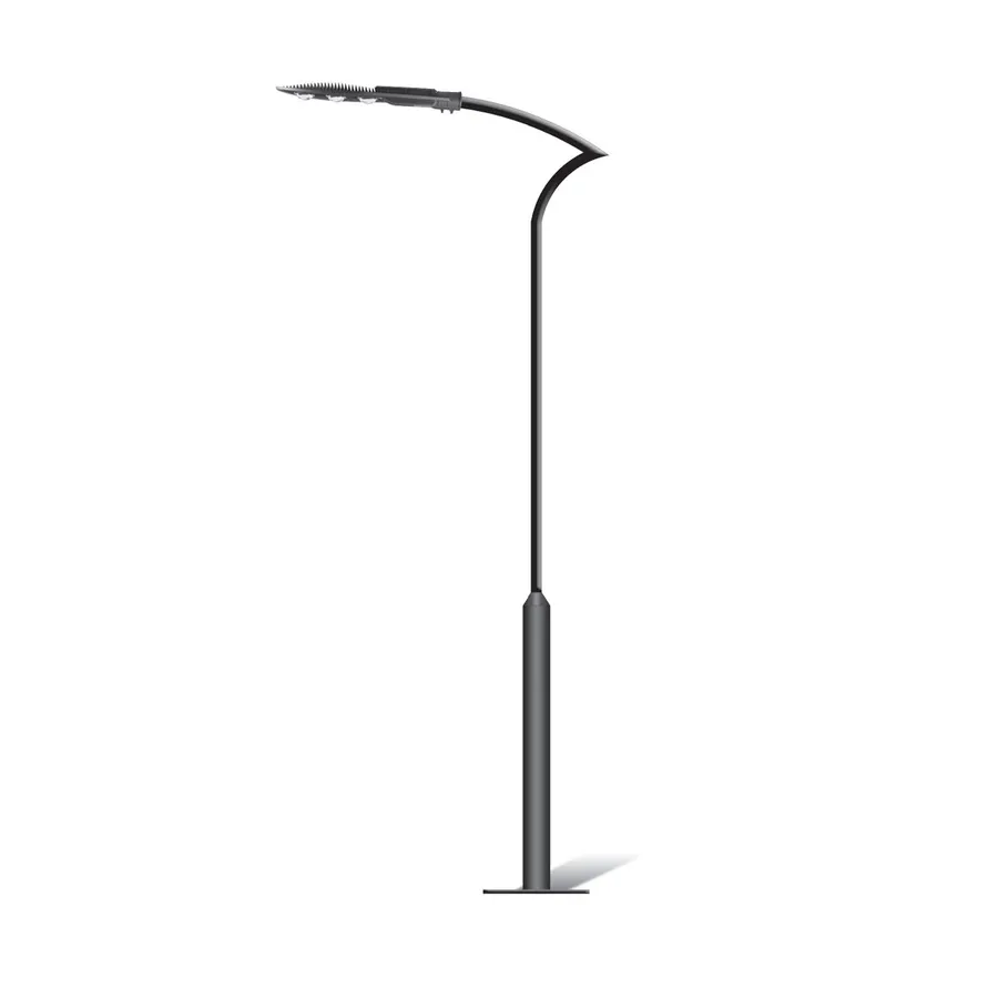 چراغ محوطه پایهدار SH-ST7141 — مشکی، خاکستری، سفید