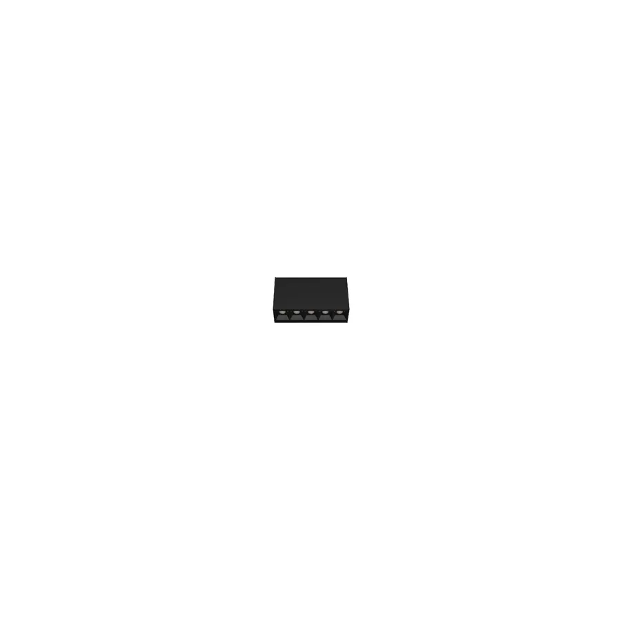 چراغ توکار SH-6802-6W — مشکی