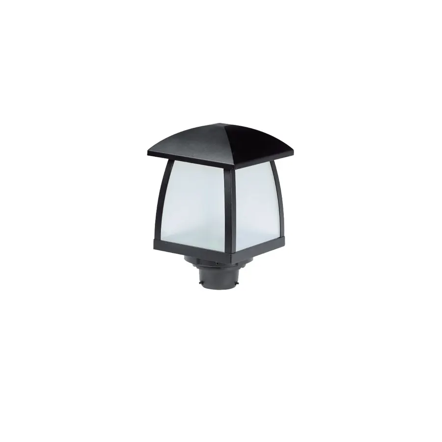 چراغ چمنی پایهدار SH-4503 — سفید، مشکی