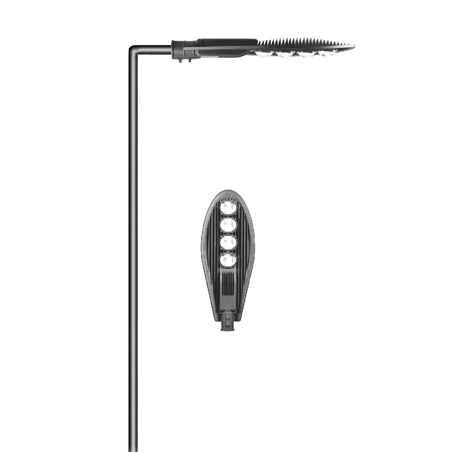 چراغ خیابانی روکار SH-7450-200W — خاکستری