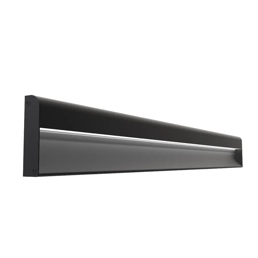 نوار ال ای دی روکار SH-1820 (lighting skirting profile) — سفید، مشکی