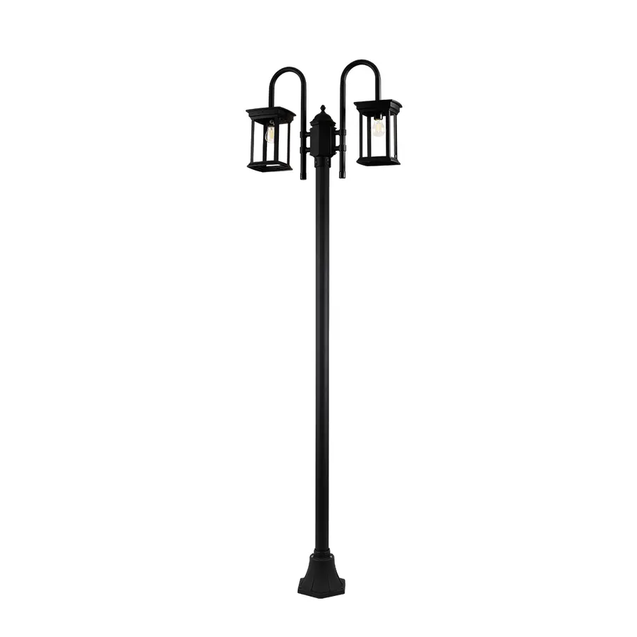 چراغ محوطه SH-1621-2 — سفید، مشکی