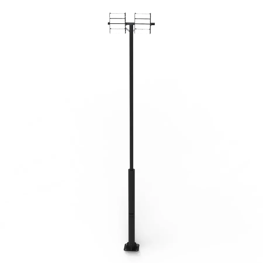 SH-T82 (پایه چراغ حیاطی و پارکی) — سفید، مشکی، خاکستری