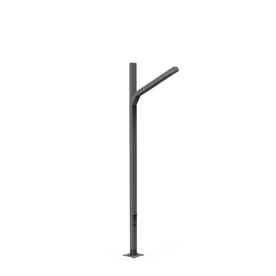 چراغ محوطه SH-S631 — مشکی، خاکستری، سفید