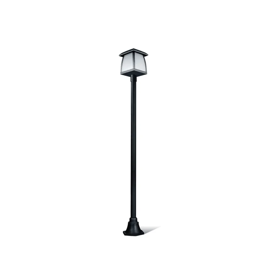 چراغ چمنی SH-4520 — مشکی، سفید