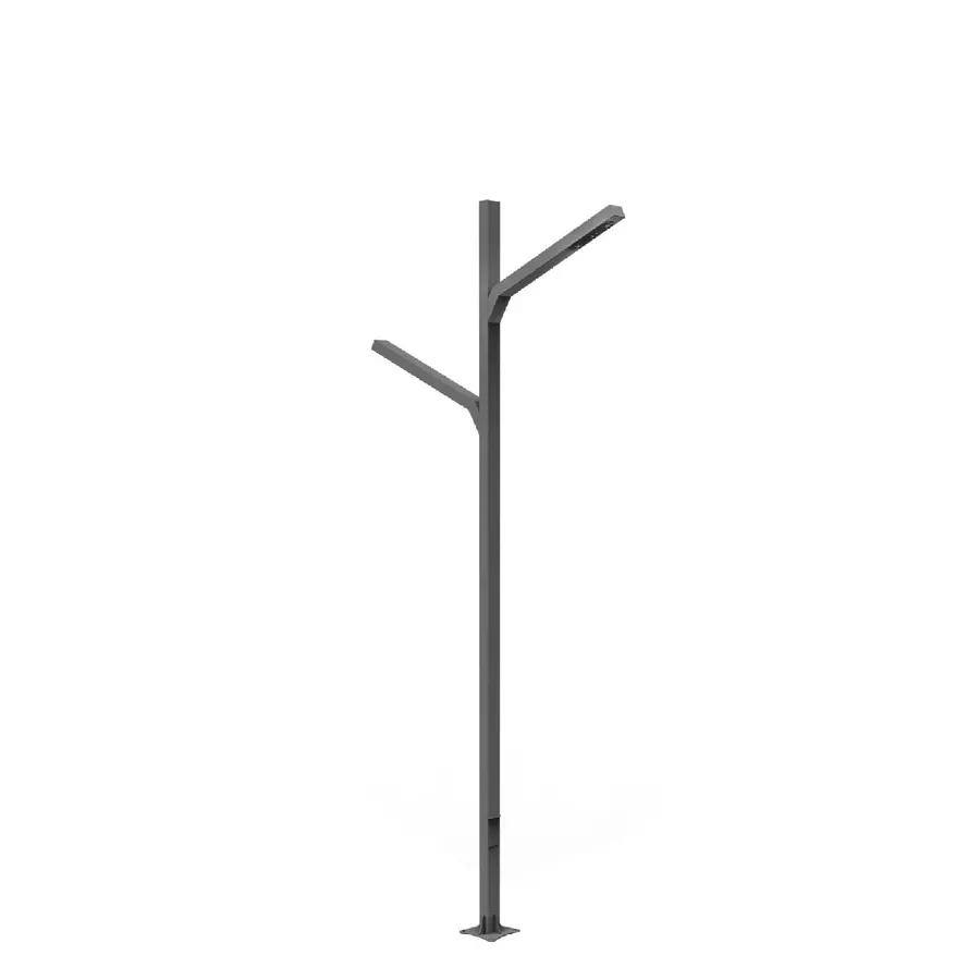 چراغ محوطه SH-S642 — مشکی، خاکستری، سفید
