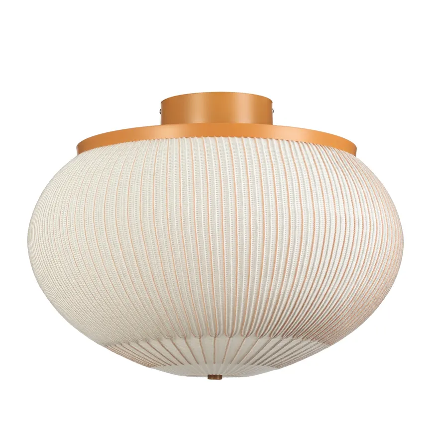 چراغ سقفی مدل DAR3 (DAR3 Ceiling Light) ۵۰ وات — قهوه‌ای، پایهٔ، سفید