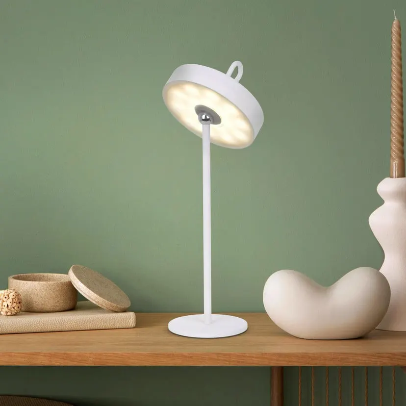 چراغ شارژی مگنتی / OY22-OY23 (Magnetic Rechargeable Table Lamp) ۵ وات — سفید، مشکی