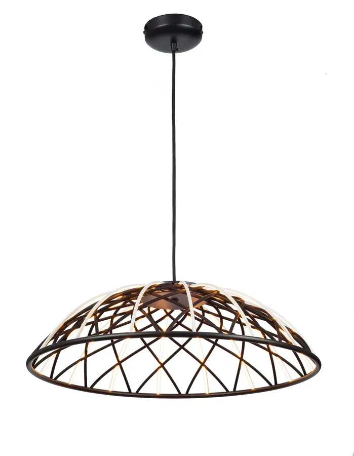 چراغ آویز mio1 (61cm) — مشکی، سفید