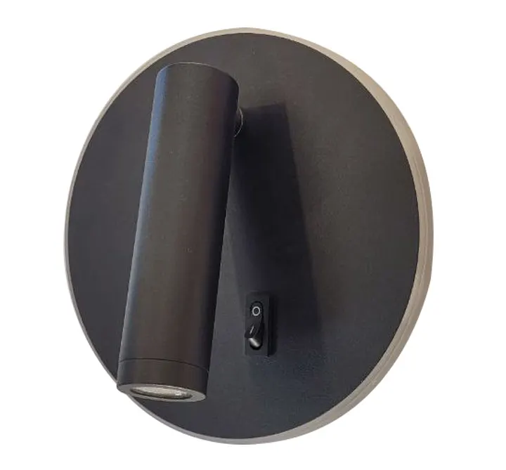 دیواری هتلی LL9-R (LL9-R Hotel Wall Light) — مشکی