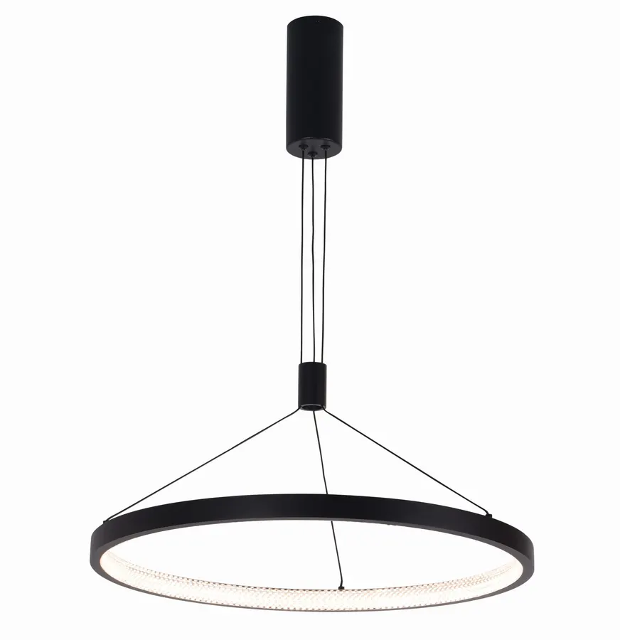 آويز گرد ساده اس ام دي قطر 60 (MD9070-600) ۳۳ وات — سفید، مشکی