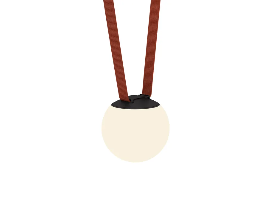 آويز حبابی کمربندی (Belt-system bubble/globe pendant) ۱۰ وات — مشکی