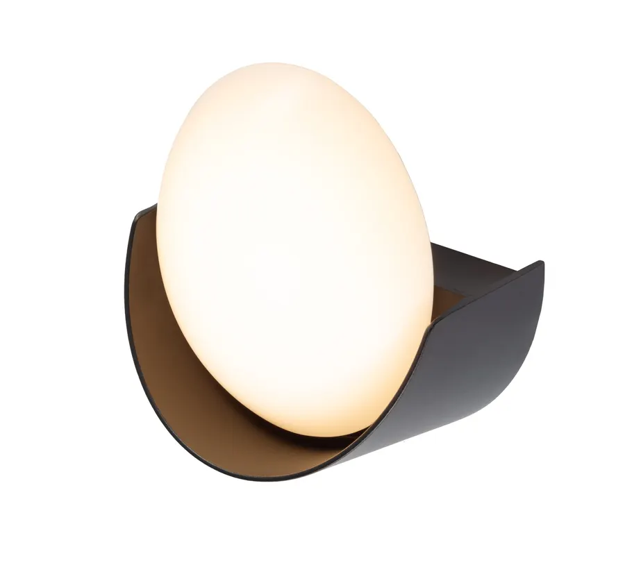 چراغ دیواری LL6 ۱۲ وات — مشکی